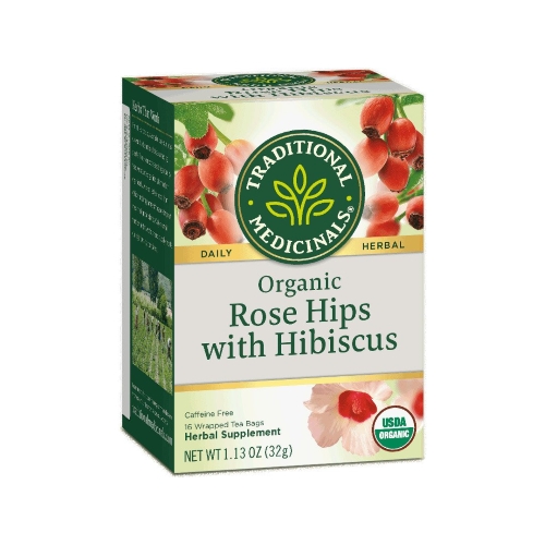 Traditional Medicinals Rose Hips With Hibiscus 
